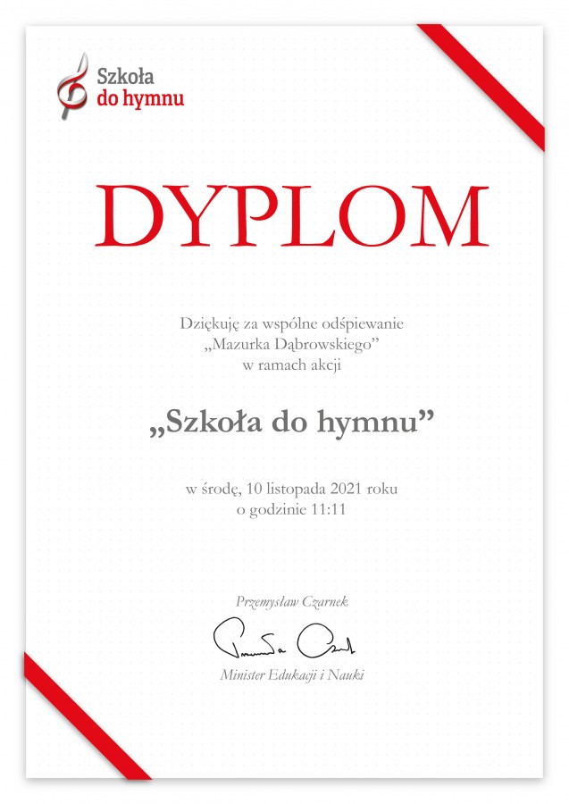 Szkoła do Hymnu