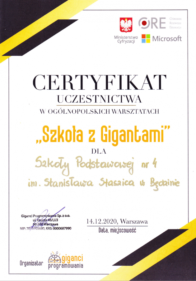 Szkoła z Gigantami