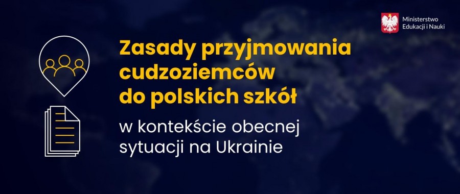 Zasady przyjęć uczniów z Ukrainy do szkoły